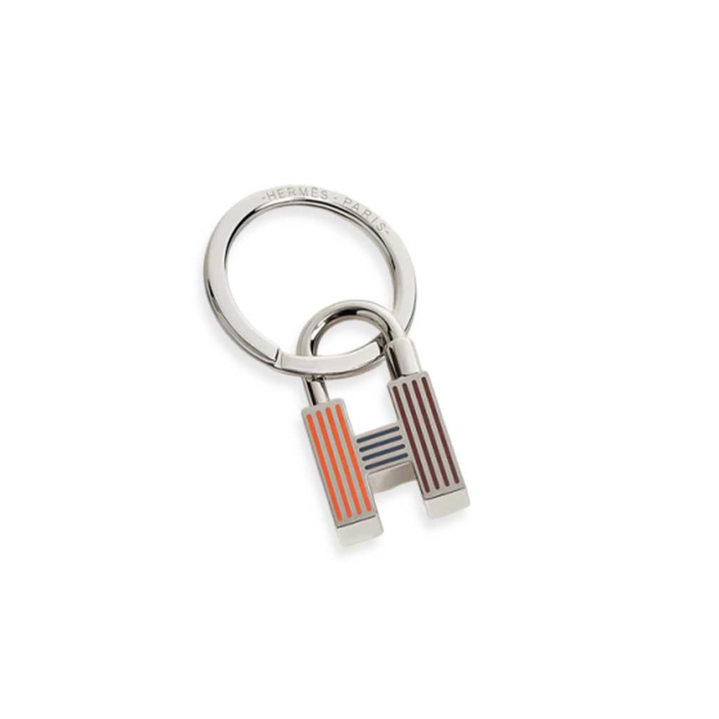 HERMÈS CADENAS QUIZZ RAINBOW KEY RING H077309FPAN 